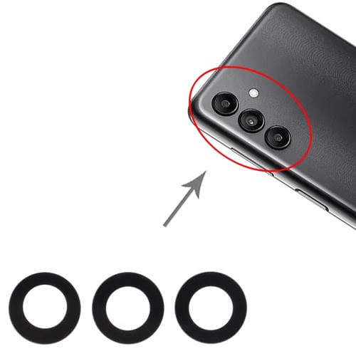 Lente de Câmara Traseira Samsung Galaxy A04s SM-A047F (10 Peças)