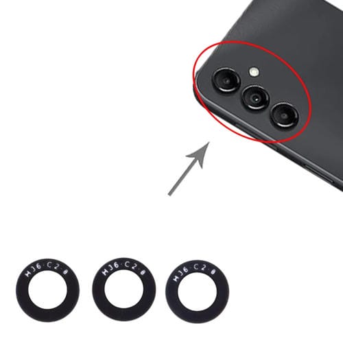 Objectif de caméra arrière Samsung Galaxy A14 5G SM-A146B (10 pièces)