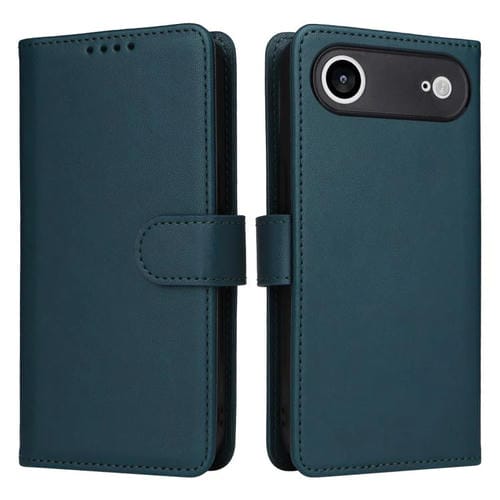 Funda BETOPNICE BN-005 2 en 1 desmontable de imitación de cuero genuino para iPhone 17 Air (azul)