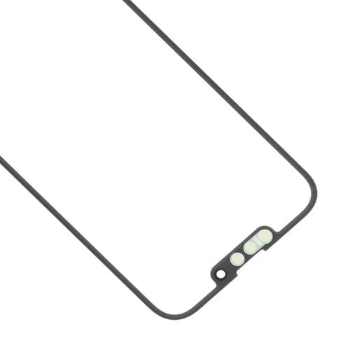 Objectif en verre Écran extérieur avant Apple iPhone 16e avec adhésif OCA transparent