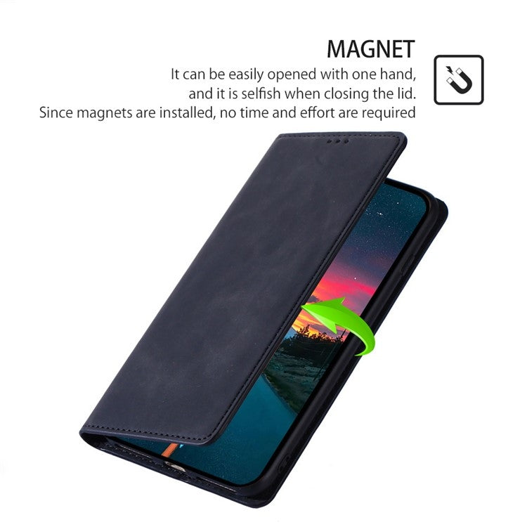 Funda Cuero Magnética OnePlus Nord Ce 4 Lite 5G (Negra)
