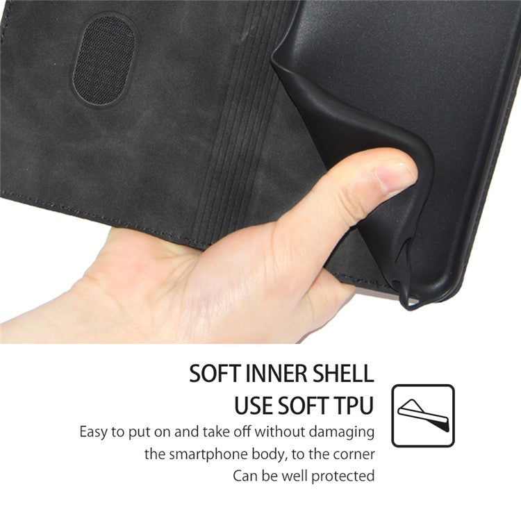 Funda Cuero Magnética OnePlus Nord Ce 4 Lite 5G (Negra)