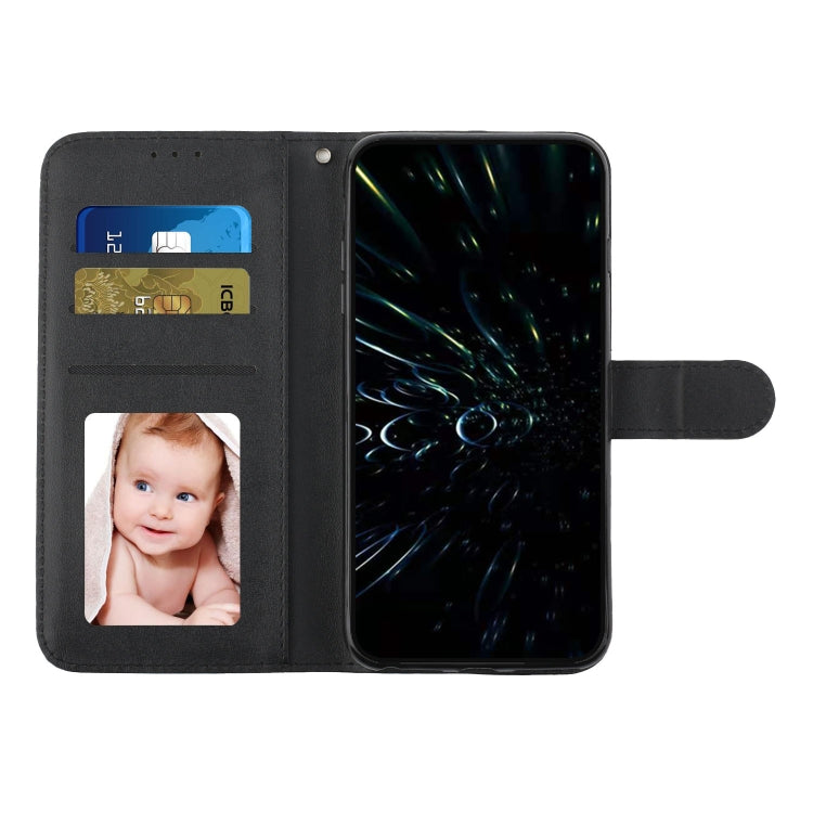Funda de Cuero Textura Becerro con Hebilla para Sony Xperia 5 Vi (Negra)