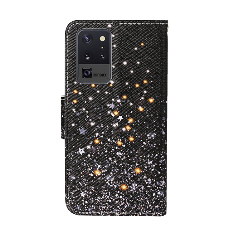 Estuche de Cuero Samsung Galaxy Note 20 con Tapa Horizontal, Soporte, Ranuras y Billetera (Cielo Estrellado)