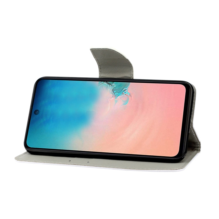 Estuche de Cuero Samsung Galaxy Note 20 con Tapa Horizontal, Soporte, Ranuras para Tarjetas y Billetera (Dibujos Animados)