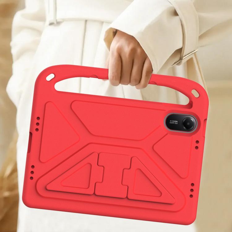 Funda de EVA a prueba de golpes con soporte para Xiaomi Redmi Pad 2 (roja)