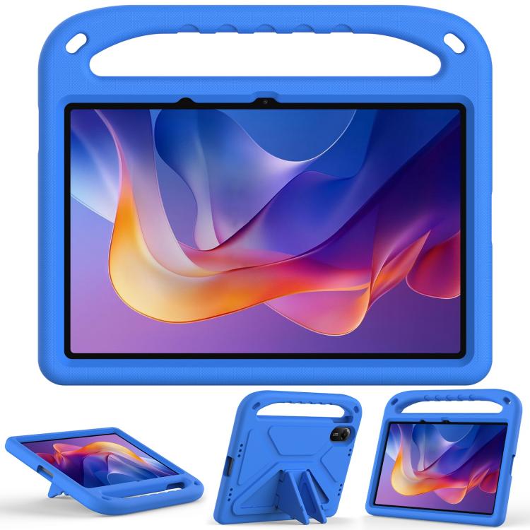 Funda de EVA a prueba de golpes con asa y soporte para Xiaomi Redmi Pad 2 (azul)