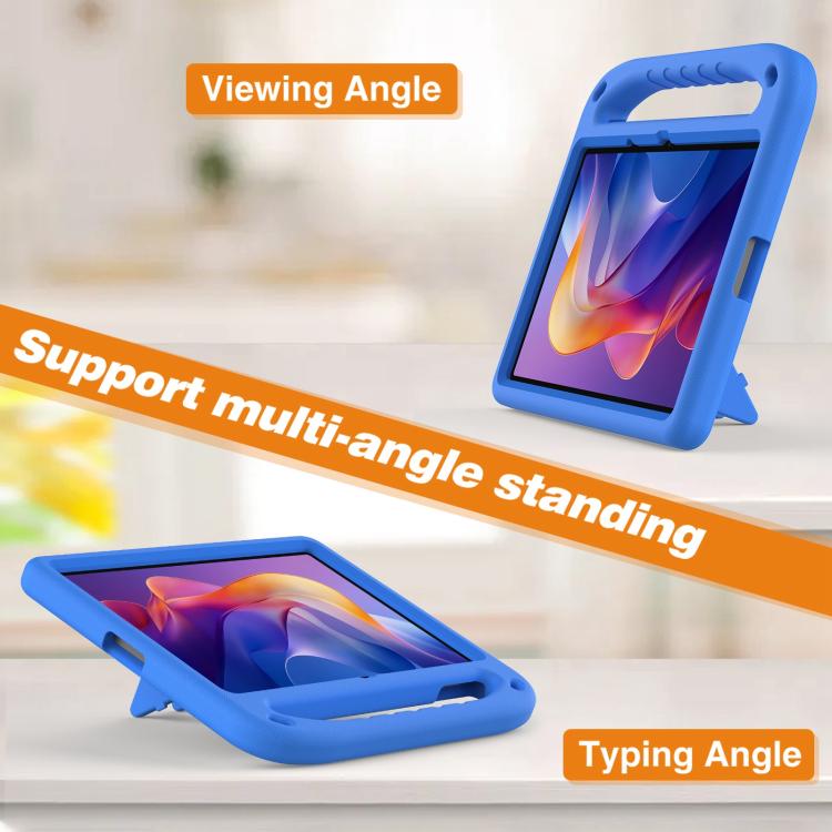 Funda de EVA a prueba de golpes con asa y soporte para Xiaomi Redmi Pad 2 (azul)