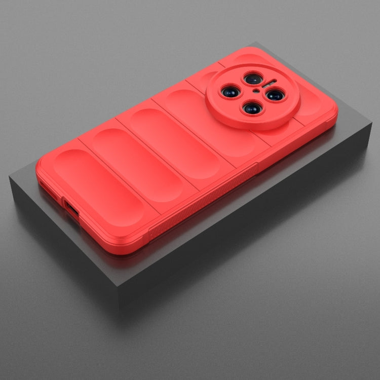 Funda TPU + Franela con Protección Mágica para Huawei Mate 70 5G (Roja)