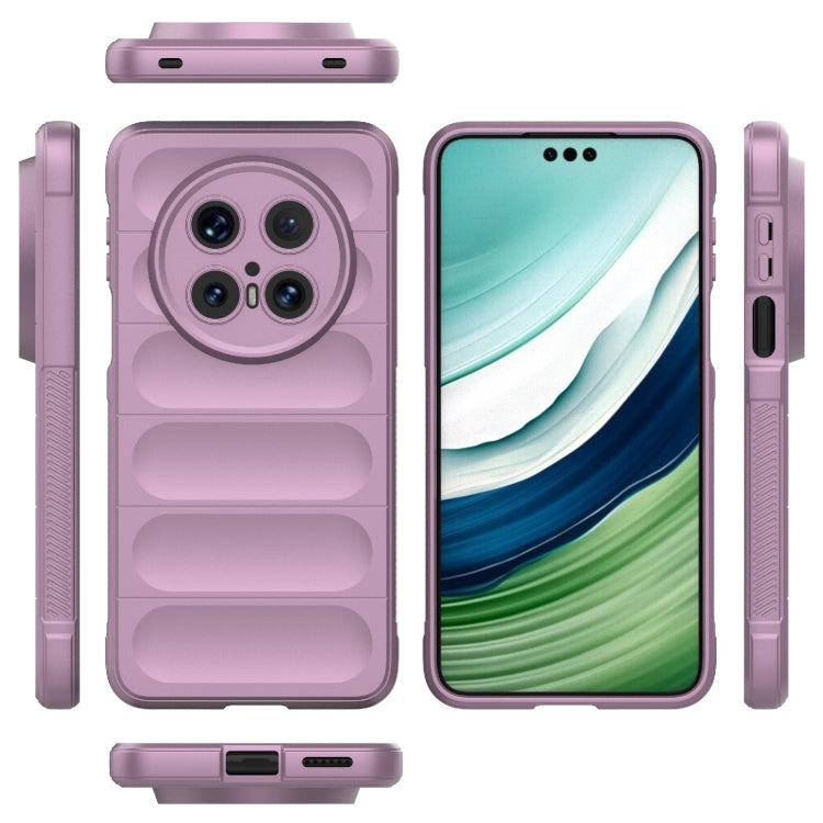 Funda TPU + Franela Huawei Mate 70 Pro 5G con Protección Mágica (Morado)
