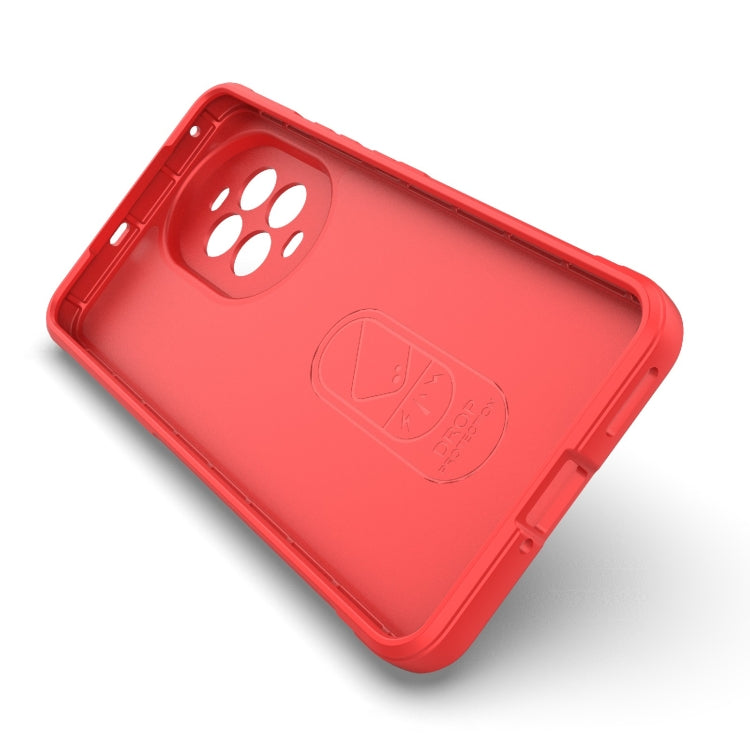Funda TPU y Franela con Protección Mágica para Huawei Nova 13 Pro 5G (Rojo Vino)