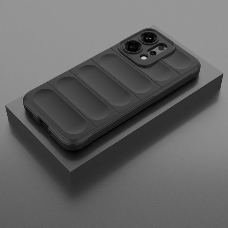 Funda de TPU + franela Magic Shield para Huawei nova 14 5G (negra)