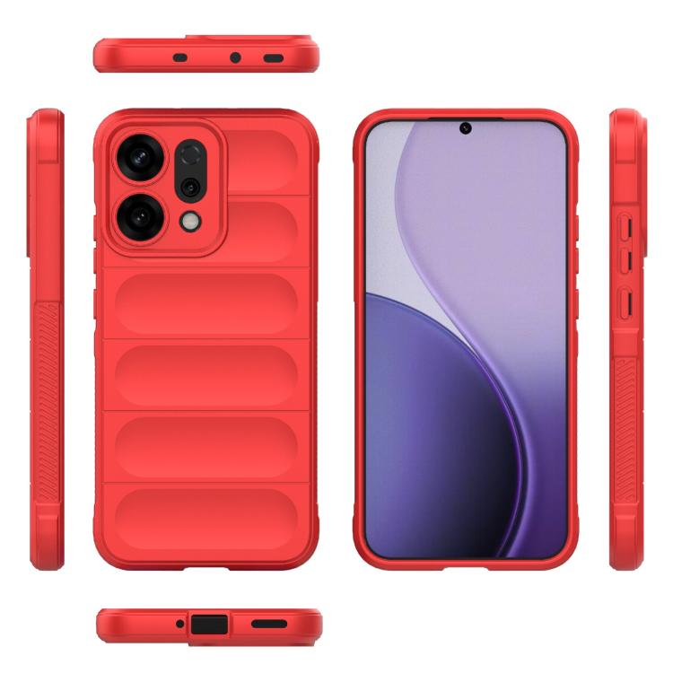 Funda de TPU + franela Magic Shield para Huawei nova 14 5G (roja)