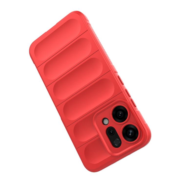 Funda de TPU + franela Magic Shield para Huawei nova 14 5G (roja)