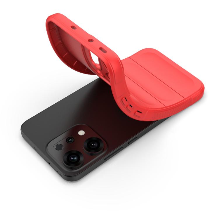 Funda de TPU + franela Magic Shield para Huawei nova 14 5G (roja)