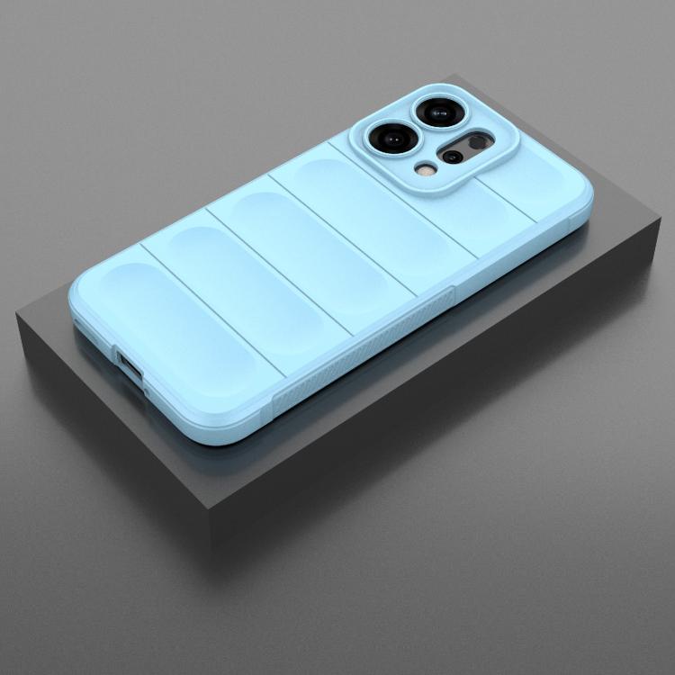Funda de TPU + franela Magic Shield para Huawei Nova 14 5G (azul claro)