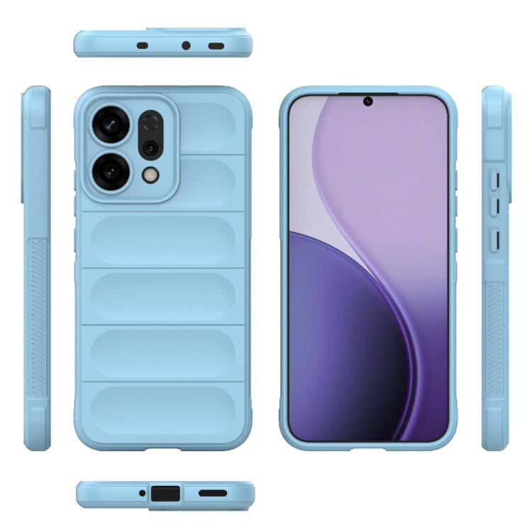 Funda de TPU + franela Magic Shield para Huawei Nova 14 5G (azul claro)