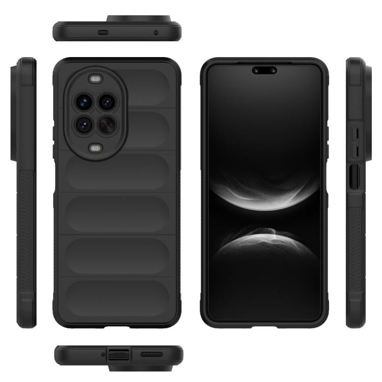 Funda de TPU + franela Magic Shield para Huawei nova 14 Pro 5G (negra)