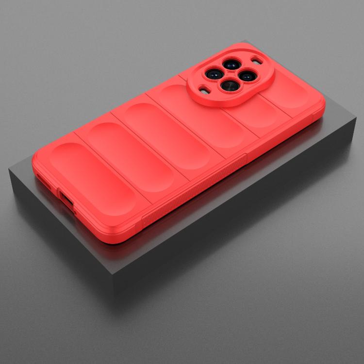 Funda de TPU + franela Magic Shield para Huawei nova 14 Pro 5G (roja)