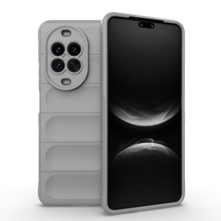 Funda de TPU + franela Magic Shield para Huawei nova 14 Pro 5G (gris)