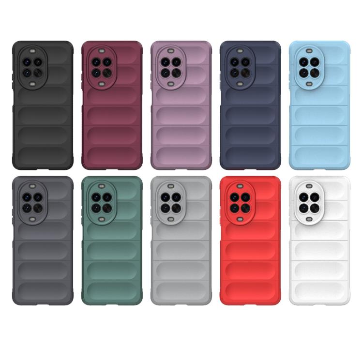 Funda de TPU + franela Magic Shield para Huawei nova 14 Pro 5G (gris)