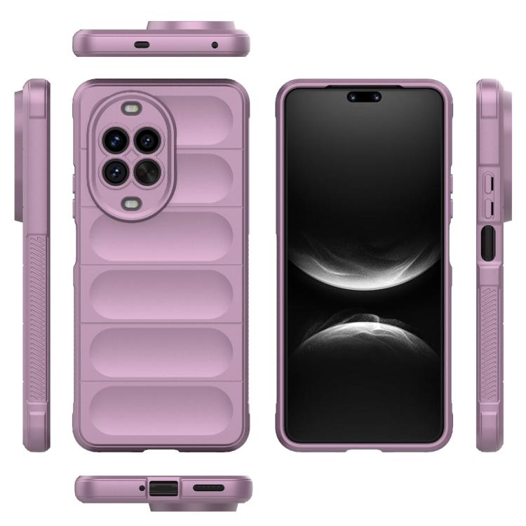 Funda de TPU + franela Magic Shield para Huawei Nova 14 Pro 5G (morada)