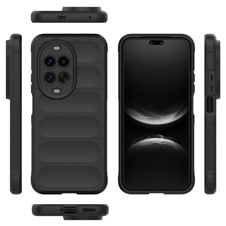 Funda de TPU + franela para Huawei nova 14 Ultra Magic Shield (negra)