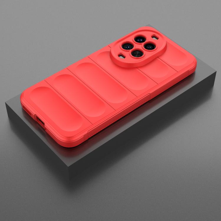 Funda de TPU + franela para Huawei nova 14 Ultra Magic Shield (roja)