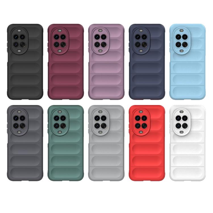 Funda de TPU + franela para Huawei nova 14 Ultra Magic Shield (verde oscuro)