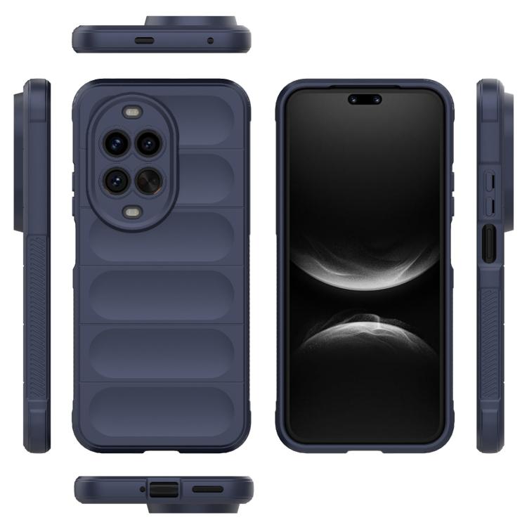 Funda de TPU + franela para Huawei nova 14 Ultra Magic Shield (azul oscuro)