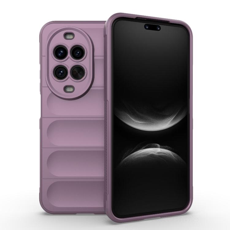 Funda de TPU + franela para Huawei nova 14 Ultra Magic Shield (morado)