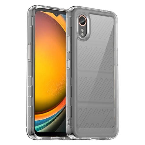 Funda para Teléfono Samsung Galaxy Xcover 7 TPU Híbrida Acrílica Serie Colorida (Transparente)