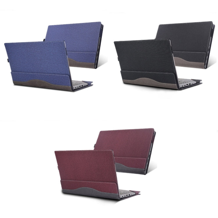 Funda Protectora de Cuero para Portátil Lenovo Thinkpad E16 Gen 2 y Gen 1 (2023) a Prueba de Golpes (Negra)