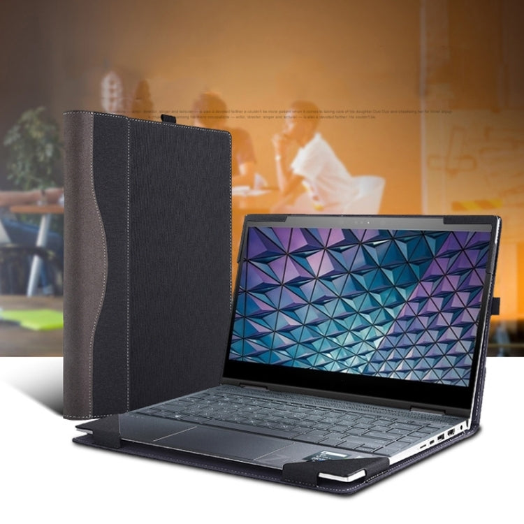 Funda Protectora de Cuero para Portátil Lenovo Ideapad 5 2 En 1 16Iru9/16AHP9 a Prueba de Golpes (Rojo Vino)