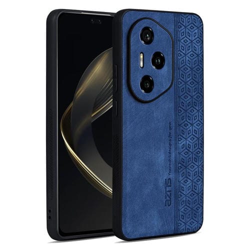 Funda para Teléfono Azns con Efecto Piel en Relieve 3D para Honor 300 Pro/300 Ultra (Azul Zafiro)