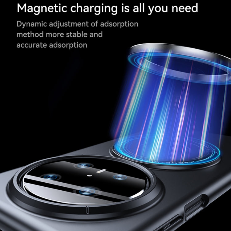 Funda Magnética Huawei Mate 70 Pro con Soporte para Carrito Magsafe (Azul Oscuro)