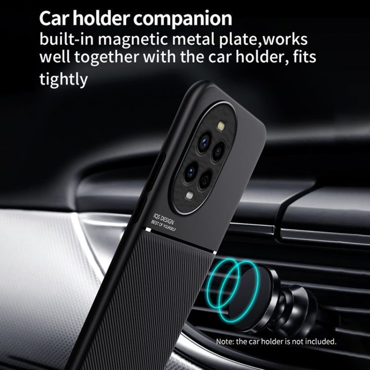 Funda híbrida TPU y Policarbonato Huawei Nova 13 Pro diseño magnético y tira inclinable (Rojo)