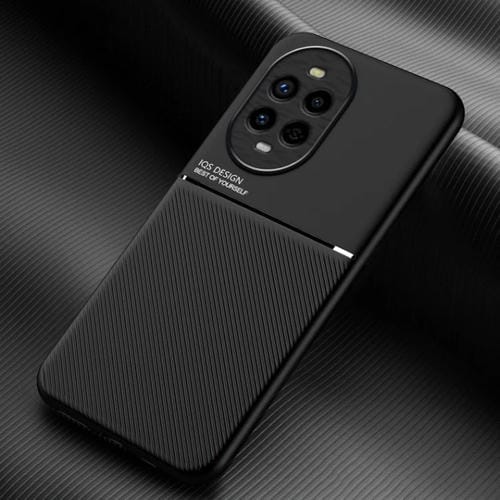 Funda Híbrida TPU y PC con Diseño Magnético y Tira Inclinable para Huawei Nova 13 Pro (Negra)
