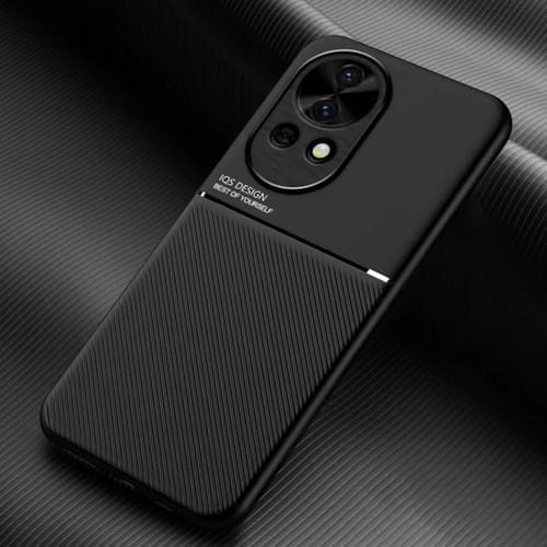 Funda híbrida TPU y Policarbonato con Diseño Magnético y Tira Inclinable para Huawei Nova 13 (Negro)