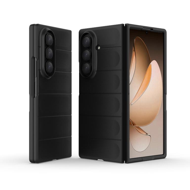 Funda plegable de PC a prueba de golpes para Samsung Galaxy Z Fold7 5G Magic Shield (negra)