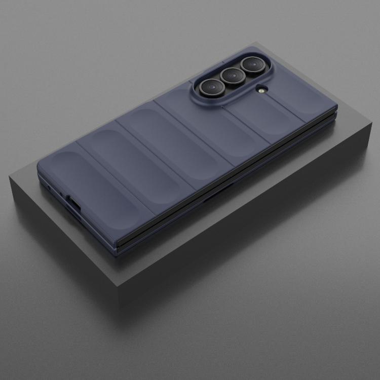 Funda plegable de PC a prueba de golpes para Samsung Galaxy Z Fold7 5G Magic Shield (azul oscuro)