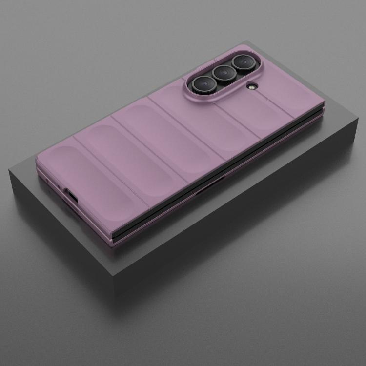 Funda plegable de PC a prueba de golpes para Samsung Galaxy Z Fold7 5G Magic Shield (morado)