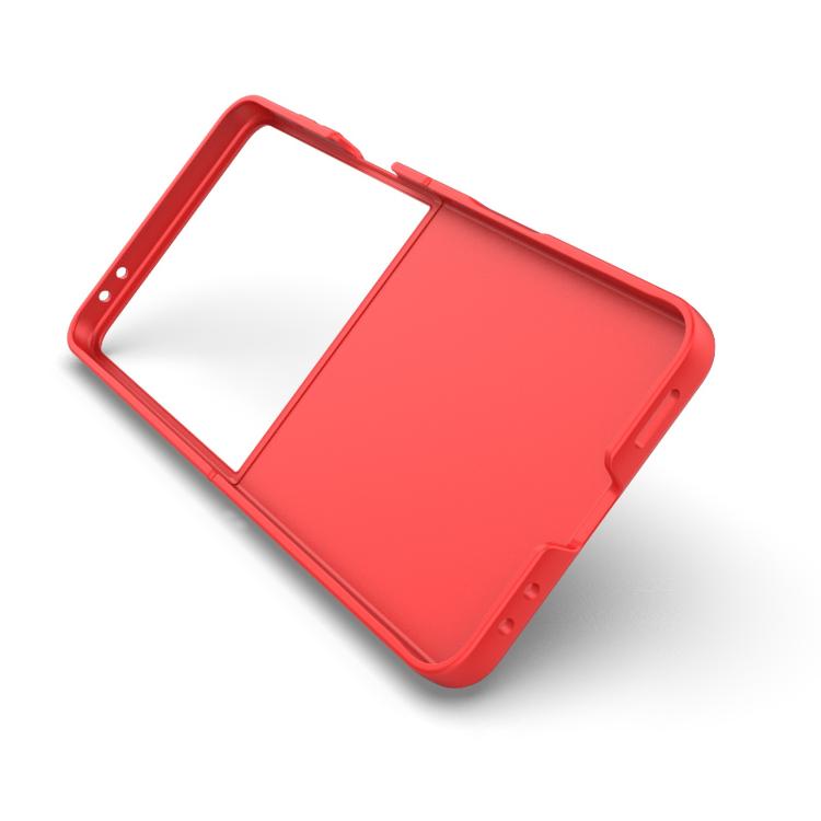 Funda plegable de PC a prueba de golpes con protección mágica para Samsung Galaxy Z Flip7 5G (azul claro)