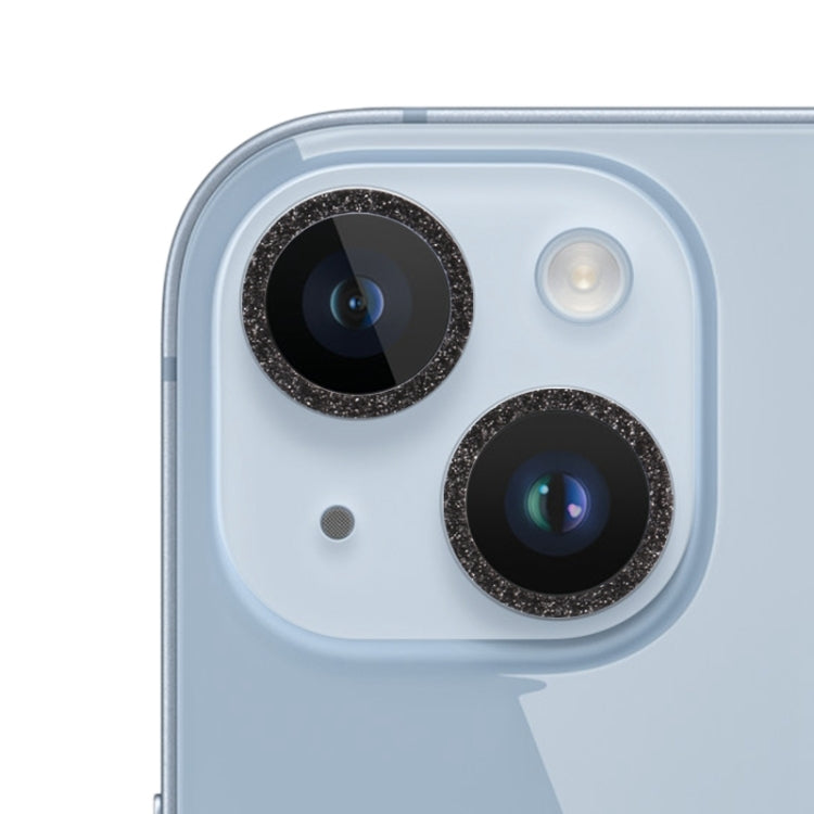 Película de Lente de Cámara Vidrio Templado iPhone 15 Pro / 15 Pro Max (Negro) - MOVILSTORE