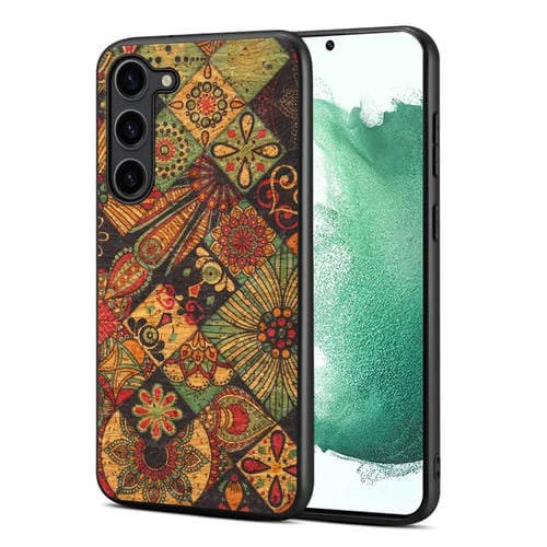 Funda para Teléfono Samsung Galaxy S22 + 5G TPU Four Seasons Flower Language Series (Amarillo Otoño)