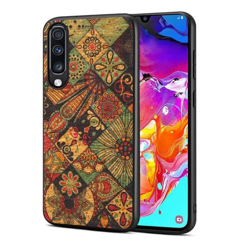 Funda para Samsung Galaxy A70 Four Seasons Flower Language Series TPU (Amarillo Otoño)