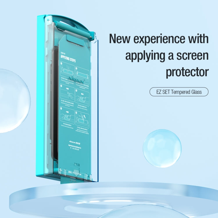 Película Protectora Vidrio Templado Nillkin Chang Series para iPhone 15 (10 Piezas) - MOVILSTORE