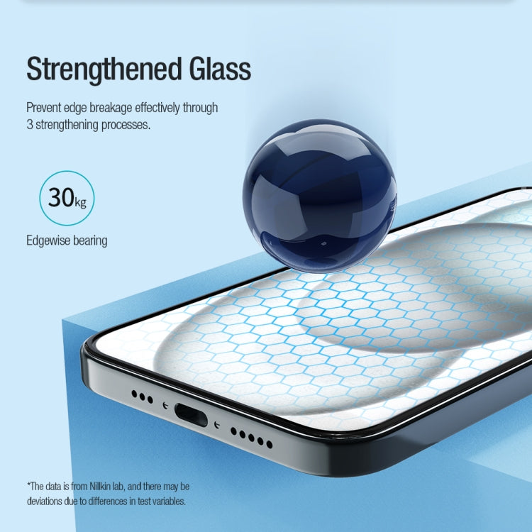 Película Protectora Vidrio Templado Nillkin Chang Series para iPhone 15 (10 Piezas) - MOVILSTORE
