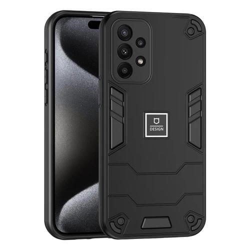 Funda para Teléfono Samsung Galaxy A23 2 En 1 a Prueba de Golpes (Negro)