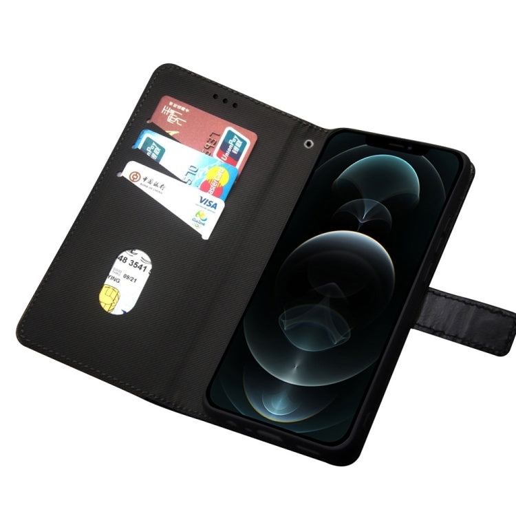 Funda de Cuero Dos Colores para Teléfono Sony Xperia 10 Vi Idewei (Azul)